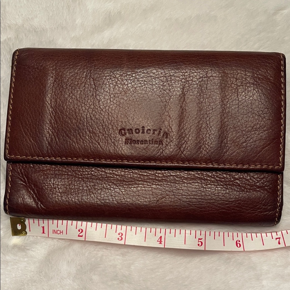 Cuoieria Florentina Brown Leather Wallet